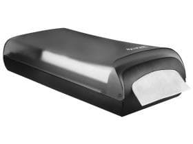 Thekenspender für 525 Servietten, aus Kunststoff (ABS) schwarz,