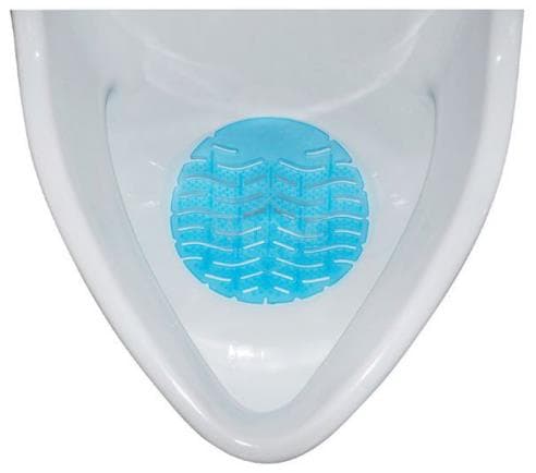 Urinaleinlage, Wave Gummi, blau, Ozeanduft