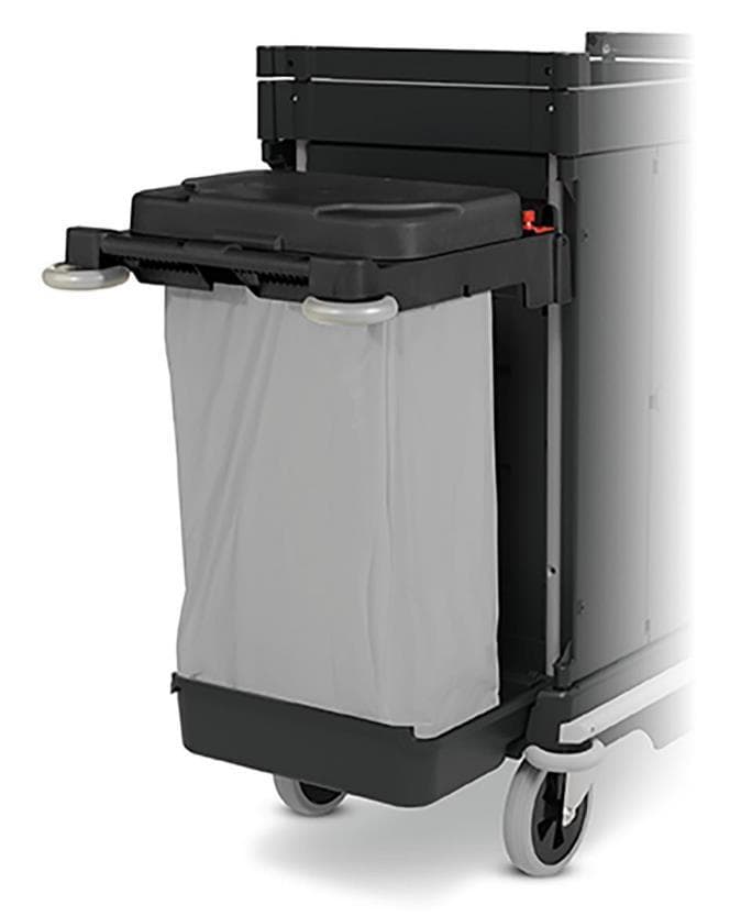 Abfalleinheit-Anbausatz mit Deckel, 1 x 110 Liter oder2 x 70 Liter