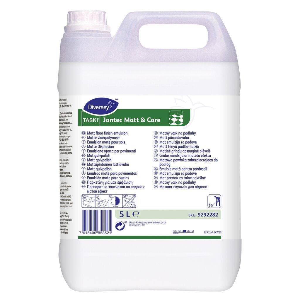 TASKI Jontec Matt & Care, matte Boden- dispersion, 2 x 5L Kanister