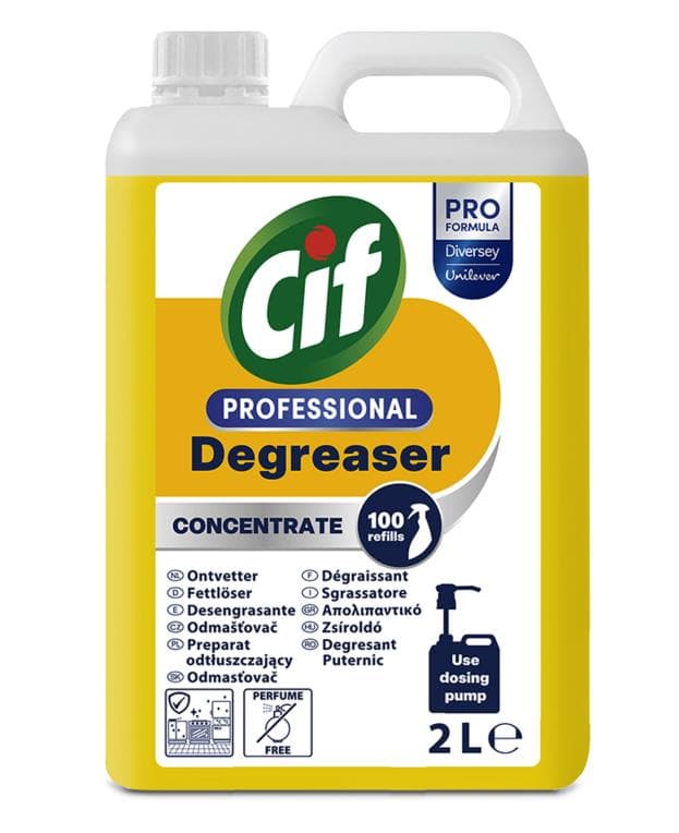 Cif Professional Konzentrierter Fettlöser, 2 Liter