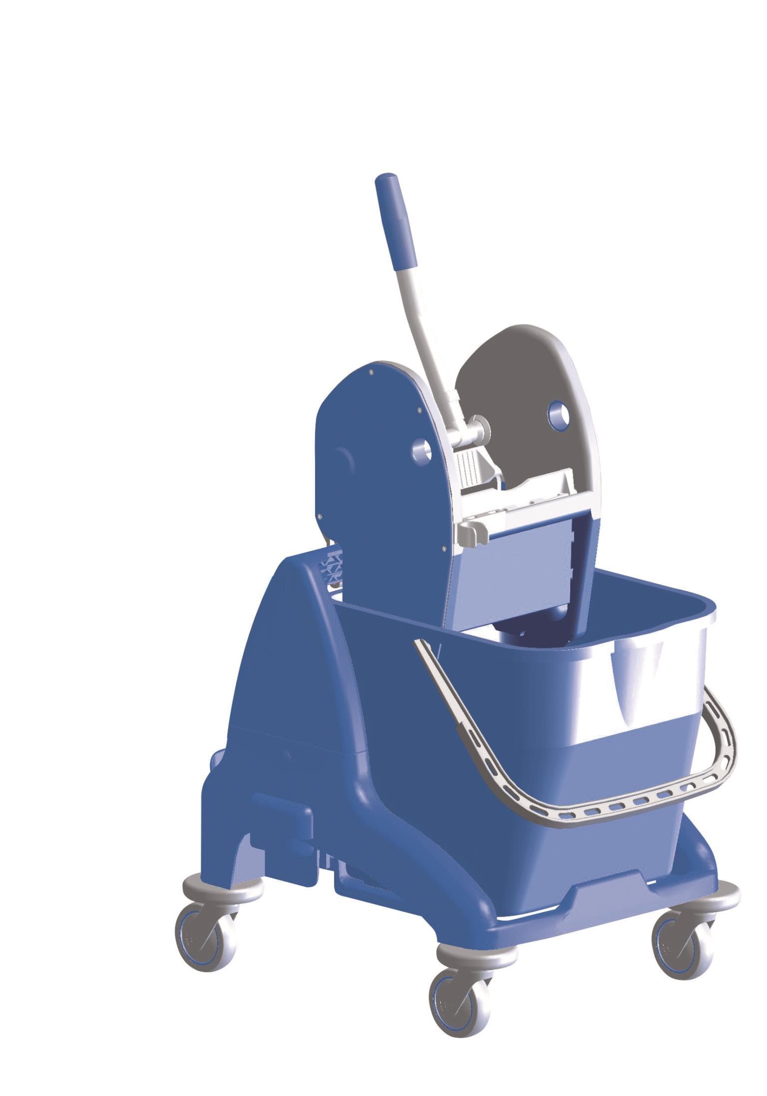 Wet car 5 - 15 Liter, L50 x B43 x H88 cm Gew. 7.0 kg, Kunststofffahrgestell inkl.