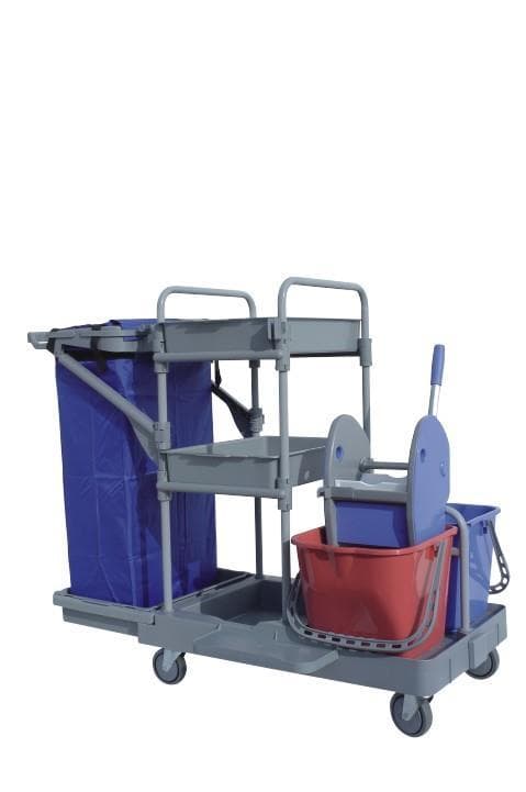 ACE car 7, L128 x B76 x H104 cm Gew. 21 kg, Systemwagen mit Kunststoff-