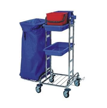 Systemwagen VIII, L82 x B52 x H110 cm, Gew. 16 kg, Kompakter Systemwagen mit