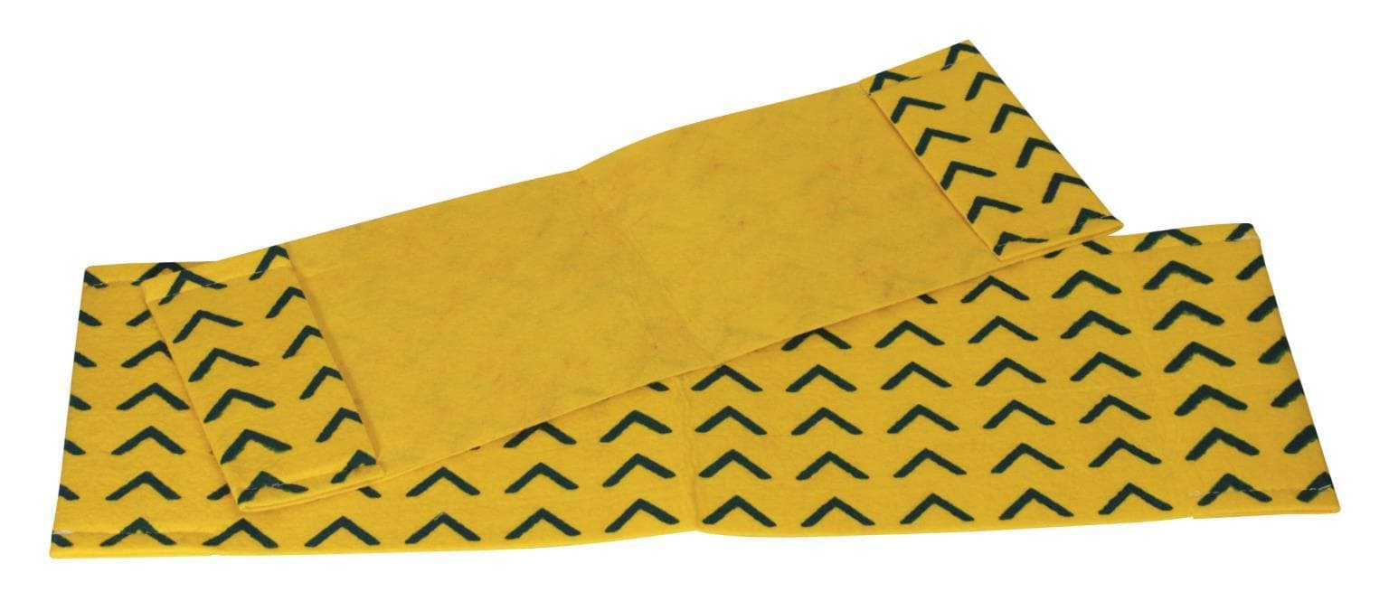 Fast Wish Mopp, 50 cm, gelb/blau Einwegmopp mit reinigungsaktiver