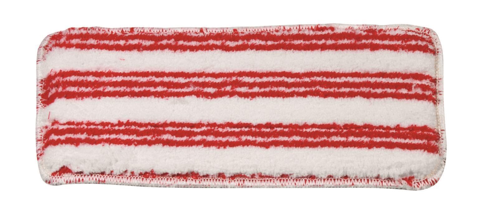 Hand-Pad-Textil für Padhalter, 13 x 27cm rot/weiss, Sani Correct