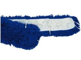 Balai en acrylique bleu, 60 cm, avec des fibres acryliques, poche intégrée, effet aimant à poussière.