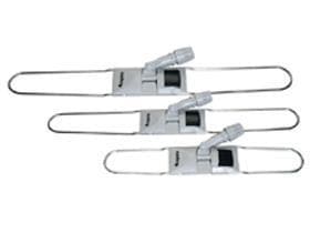 Klapphalter mit Metallbügeln 60 cm, beidseitig klappbar, für Feuchtwisch-und