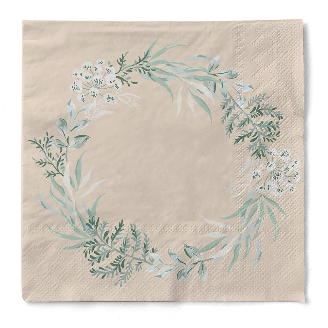 Servietten Tissue 3-lagig, 33 x 33 cm 1/4 Falz, Alea