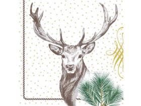 Servietten Airlaid, 40 x 40 cm, 1/4 Falz, "Gustav"