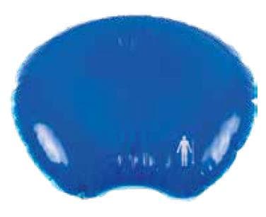 AZURE Kopfprotektor, 260 x 250 x 50 mm blau