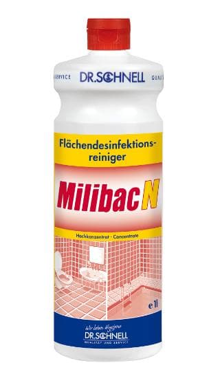 Milibac N, Flächendesinfektion und Kalklöser, Hochkonzentrat