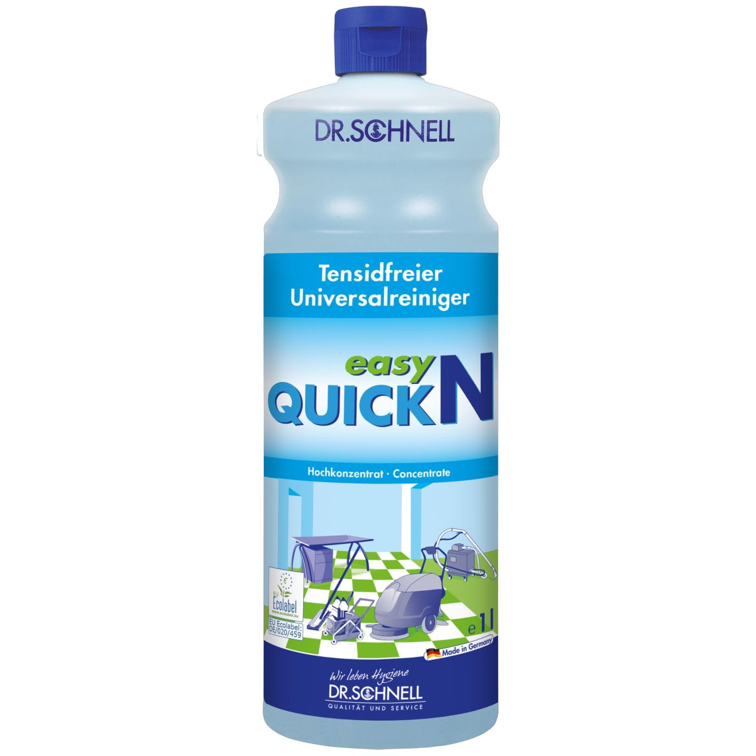Easy Quick N, detergente universale a pH neutro, senza tensioattivi, senza profumo