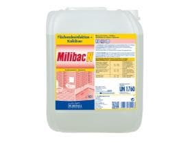 Milibac N, Flächendesinfektion und Kalklöser, Hochkonzentrat