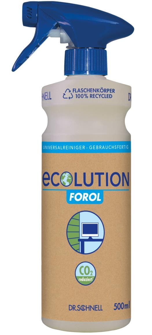Handsprüher, leer, ECOLUTION blau 500 ml, für Forol, zu Art. DS31202