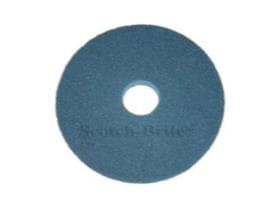 Superpad 3M Scotch-Brite, ø15'' = 380 mm bleu, en fibres de polyester