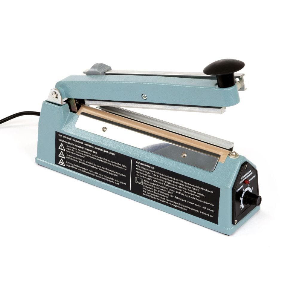 Folienschweissgerät für alle Folienarten LDPE, PP, PVC und PA mit eingebauten