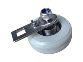 Saugfussrad schwenkbar, zu Imop XXL