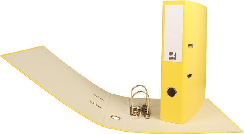 Q-CONNECT Ordner 7 cm, für A4, gelb