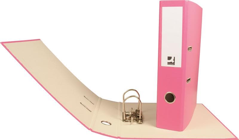 Q-CONNECT Ordner 7 cm, für A4, rosa
