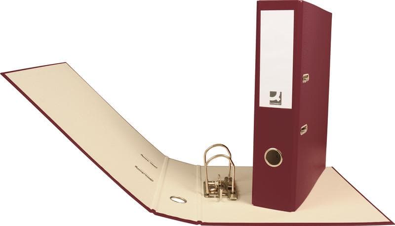 Q-CONNECT Ordner 7 cm, für A4, weinrot