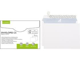 Q-CONNECT Briefumschläge C5, mit Haftklebeverschluss, ohne Fenster