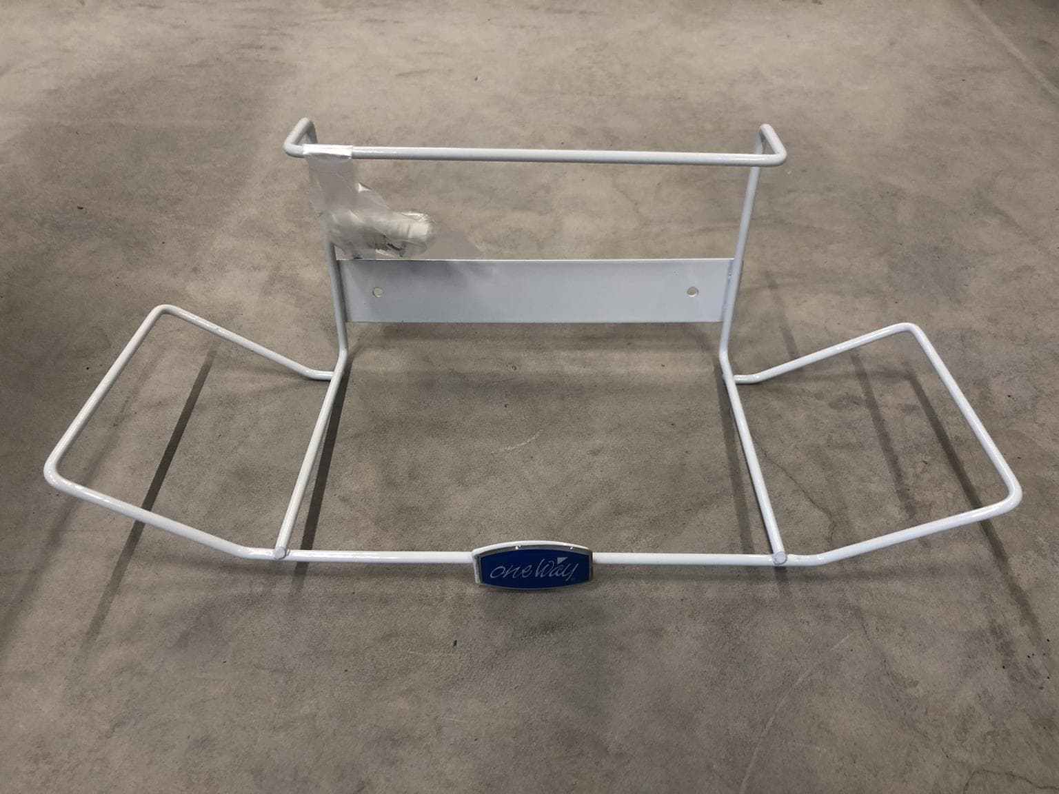 Halter zu Dressiersäcke "One Way" aus Metall, für Wandmontage