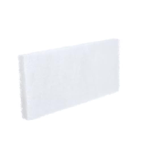 Pad à main Scotch-Brite Maxi-Pad 11,7 x 25,4 cm, blanc, en polyester et
