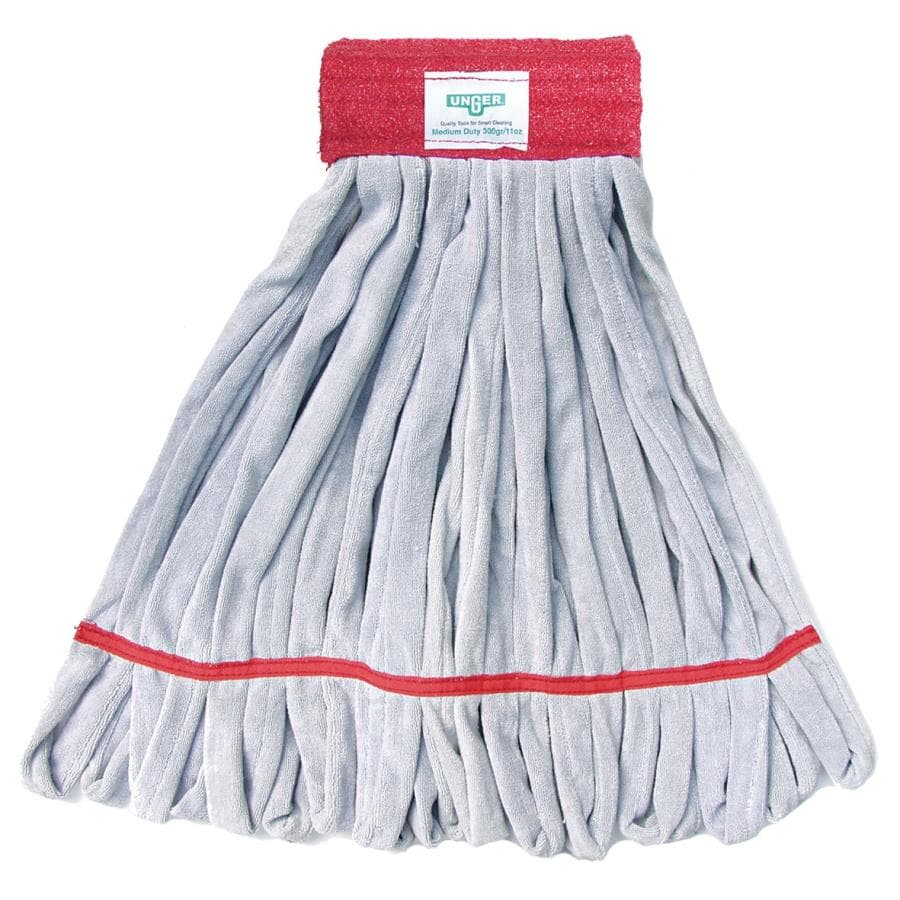 SmartColor Mikrofaser-Fransenmop, mittlere Verschmutzung 300g, rot