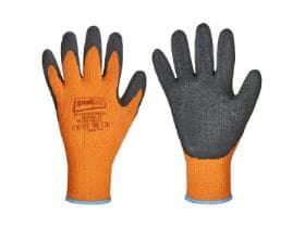 Kälteschutzhandschuhe Goodjob®, Eco Winter 0234, orange-schwarz, Grösse L,