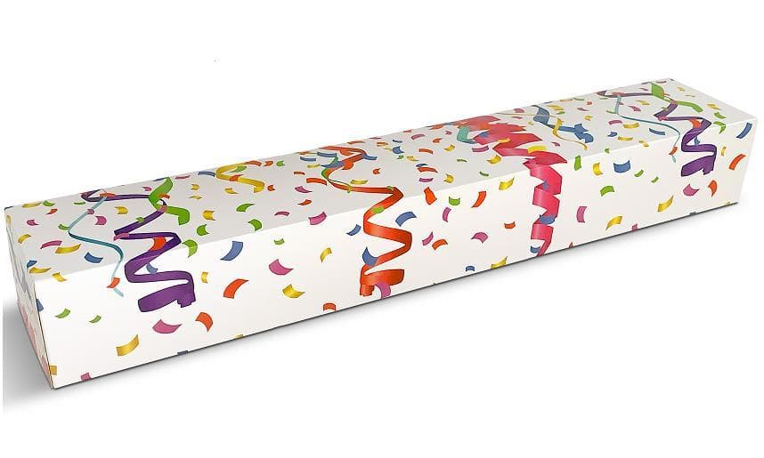 Berlinerverpackung 600 x 110 x 80 mm Druck 599 Confetti