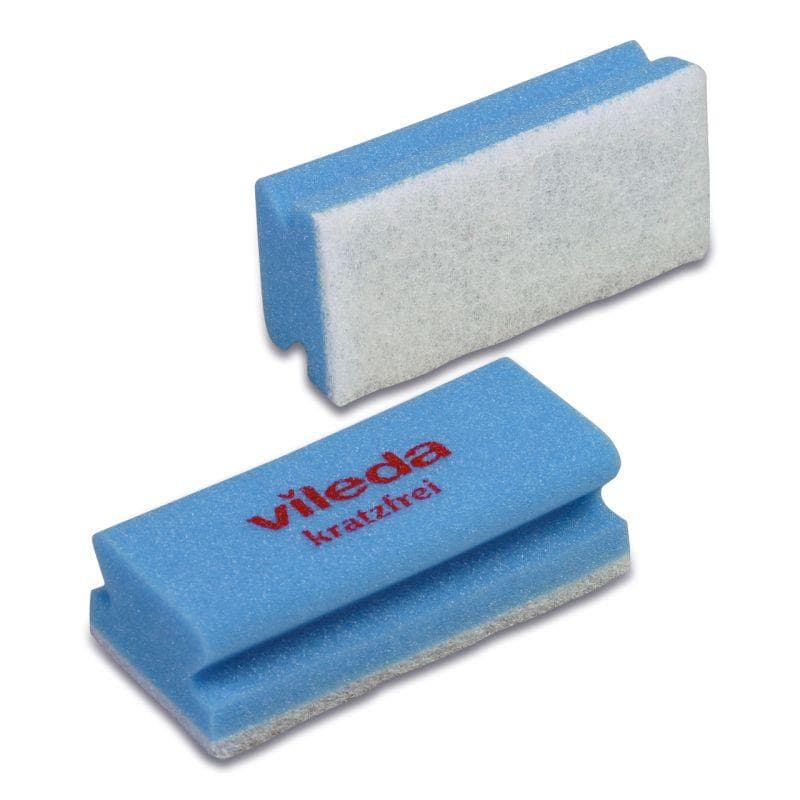 Padschwamm blau / weiß, 7x15 cm