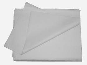 Soie d'emballage grisâtre 37,5 x 50 cm, M630 25 g/m², une face lisse