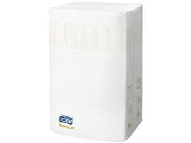 Tovaglioli dispenser Tork Premium Interfold 2 veli, 21,6 x 33 cm, bianco brillante,