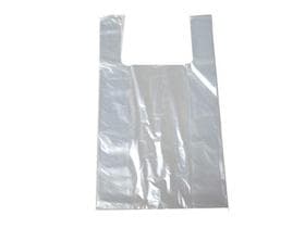 Sacchetti per camicie in LDPE 50 my, trasparenti, 310 + 300 x 560 mm,