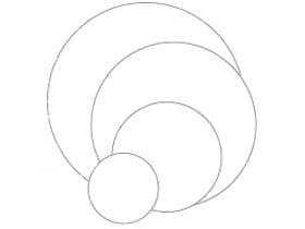 Capuchons en carton mat, 60 mm, blanc