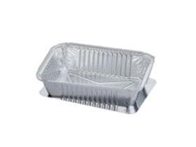 Barquettes en aluminium 1060 ml, 214 x 151 x 46 mm rectangulaires