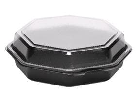 Salatbox Octaview 2550 ml (Gesamtinhalt) (Boden ca. 1300 ml), 230 x 230 x 80 mm