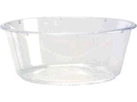 Ciotola per dessert 250 ml trasparente, spruzzata, diametro superiore 104 mm, altezza 41 mm