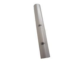 Pellicola da costruzione in LDPE 200 cm x 50 m, 150 my nero, larghezza di posa 1 m