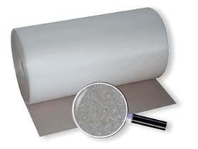 Feuille de mousse PE 3 mm, 25 cm x 175 m, densité environ 20 kg/m3