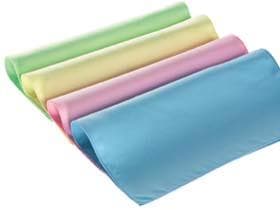 Panni in microfibra Magic, superficie in velluto di seta intrecciata, blu, 40 x 40 cm, per