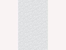 Nappes Lotus-Coating, 80 x 80 cm, pliées en 4, blanc/gris, « Gala »