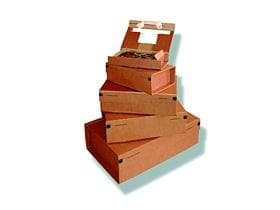 Scatola di spedizione Colompac Pacbox in cartone ondulato compatto con Fixtray compatibile FT67...