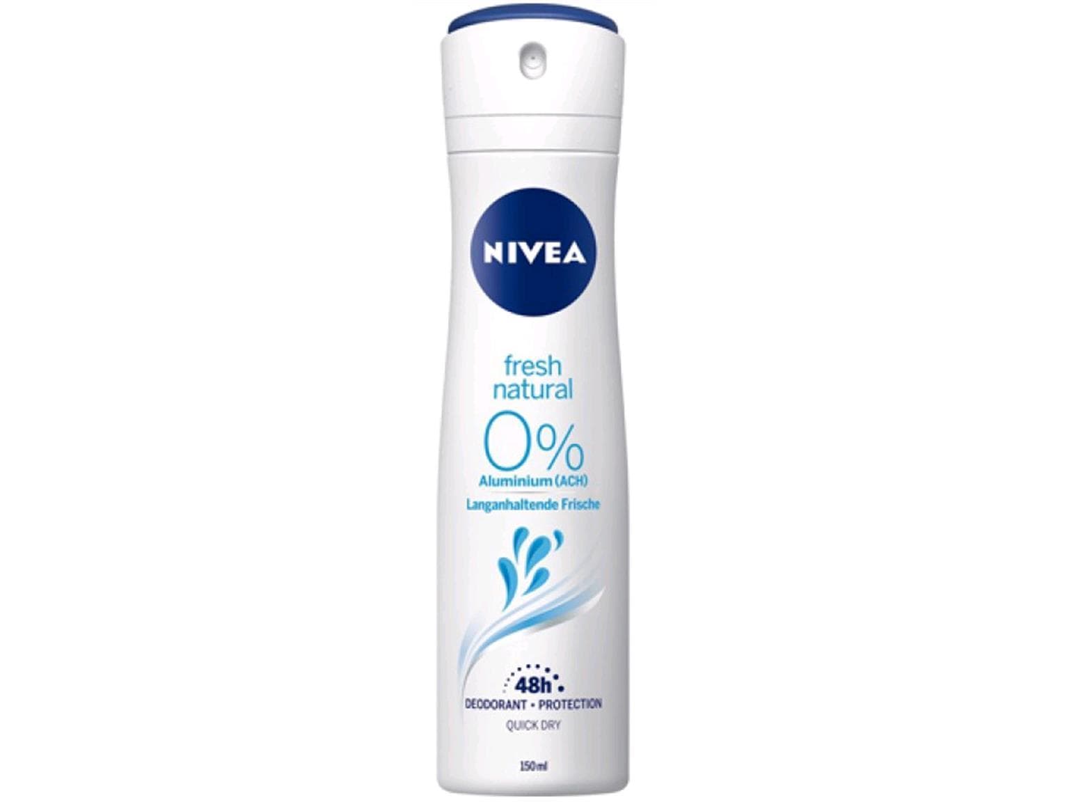Nivea Deodorante Spray 150 ml Fresco Naturale, freschezza a lunga durata