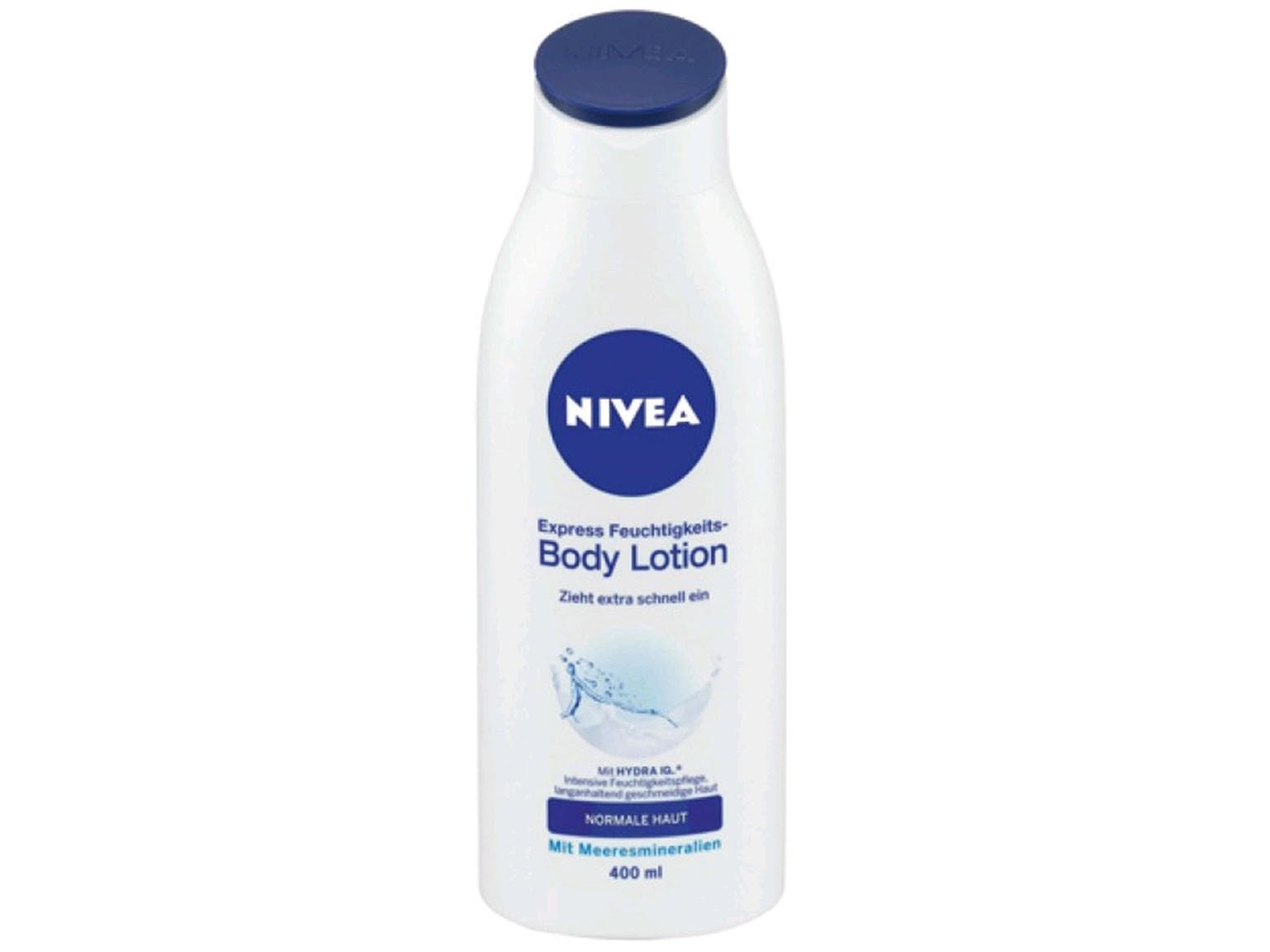 Nivea Body Lotion 400 ml, crema idratante a rapido assorbimento