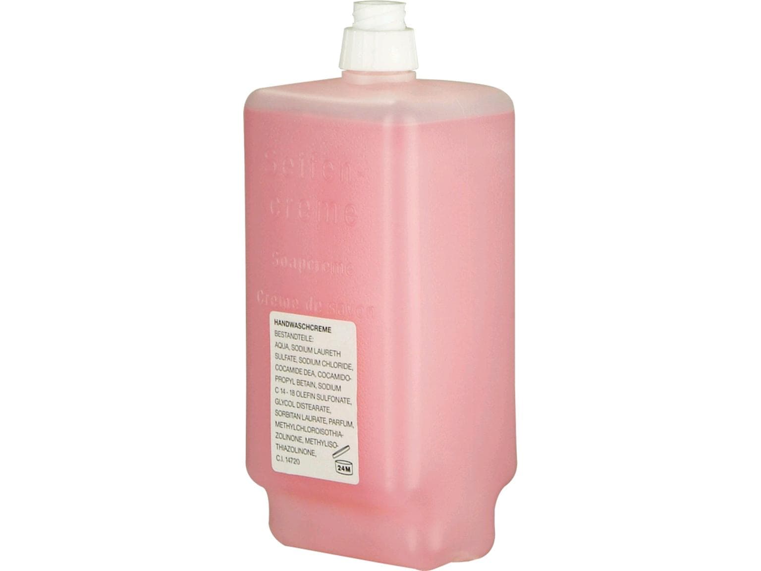 Savon crème ZACK rosé, 500 ml AWS doux pour la peau, subtilement parfumé