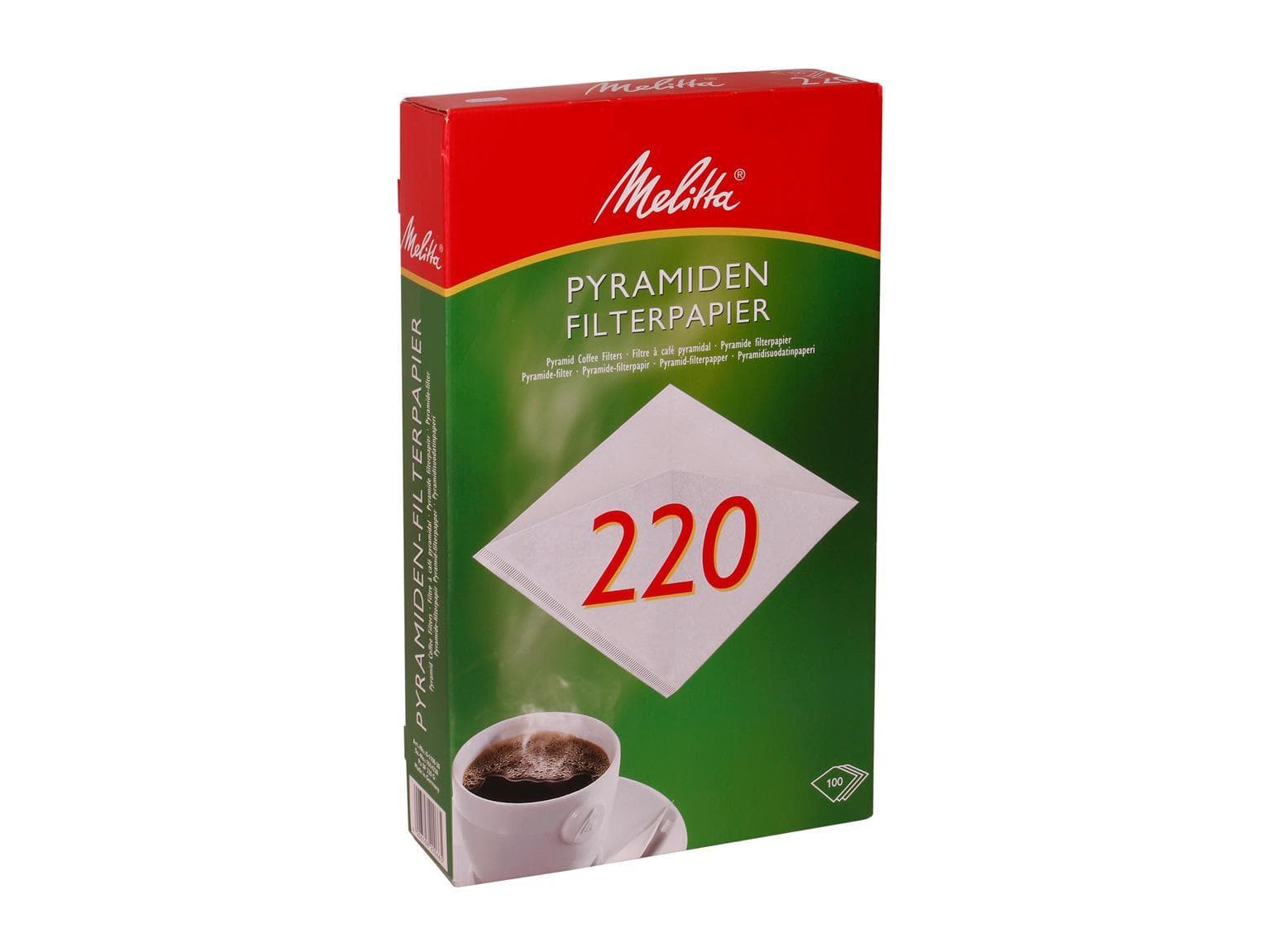 Sacs filtrants pyramidaux Melitta 220