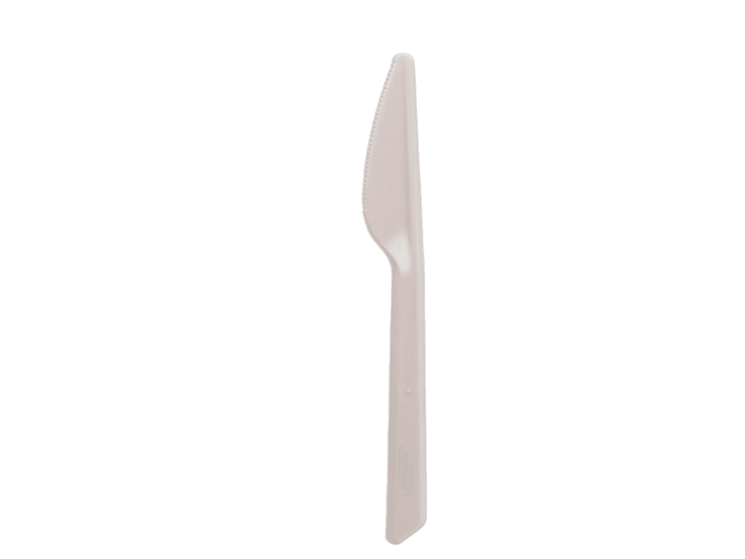 Coltello in plastica lunghezza 176 mm, sabbia