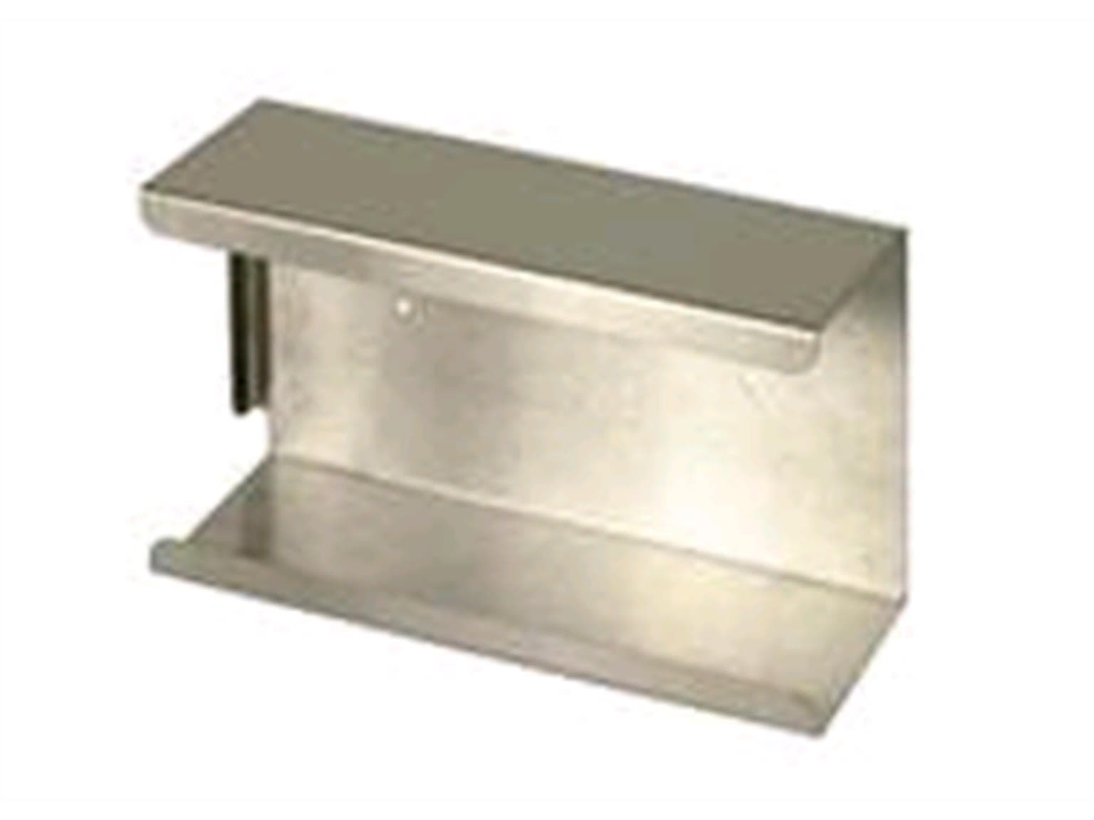 Support de boîte à gants, acier inoxydable, 250 x 135 x 95 mm